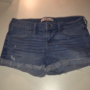 Hollister Light Denim Shorts